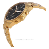 TISSOT CHRONO T116.617.33.051.00 Gold Dial Black Stainless Steel